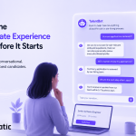 AI-powered conversational hiring assistant improving candidate experience with transparent recruitment workflows.