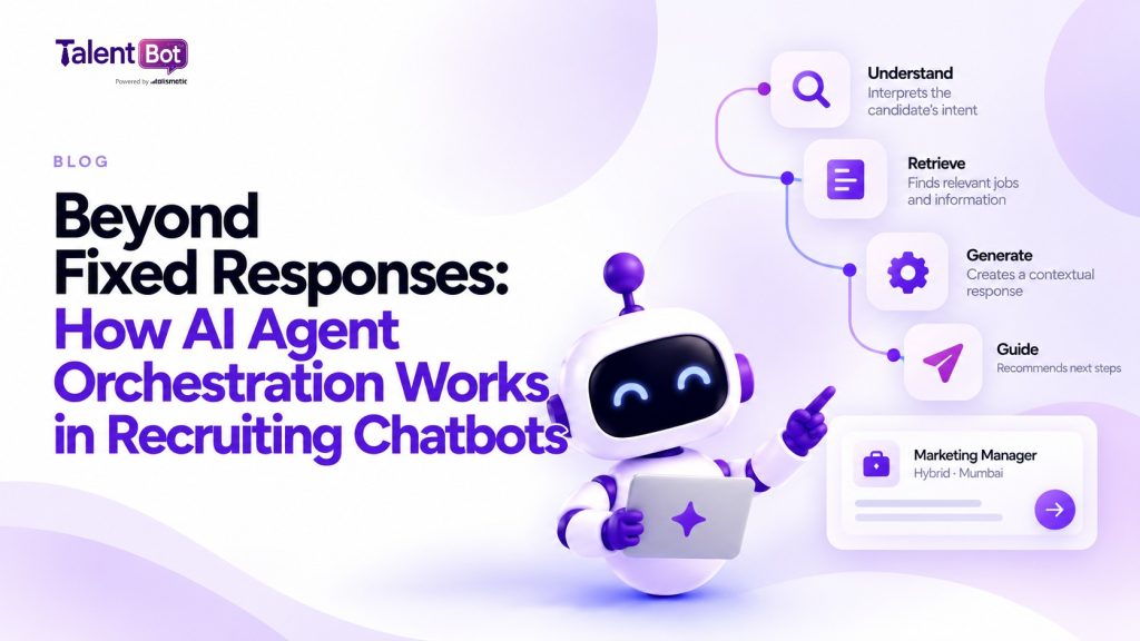 Beyond Fixed Responses: How AI Agent Orchestration Works in Recruiting Chatbots